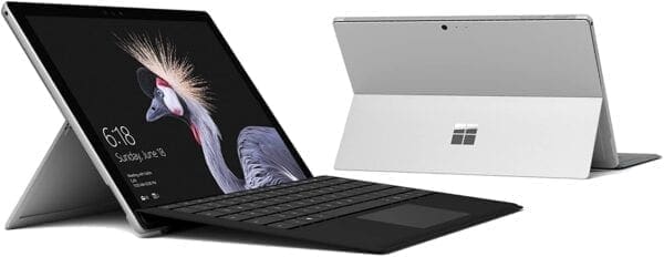 Microsoft Surface Pro laptop keyboard cover in black