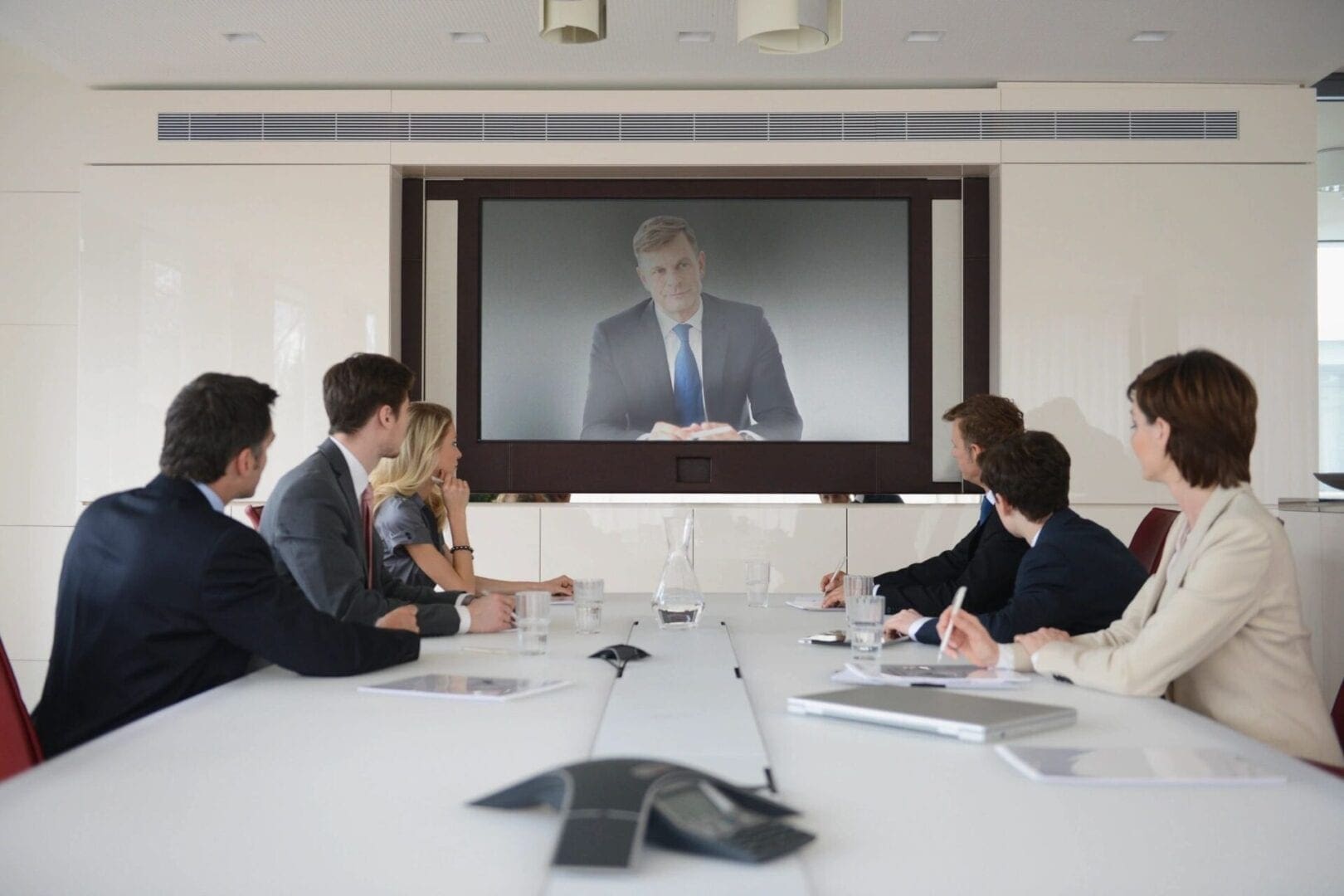 Conference room AV setup by DataTrends